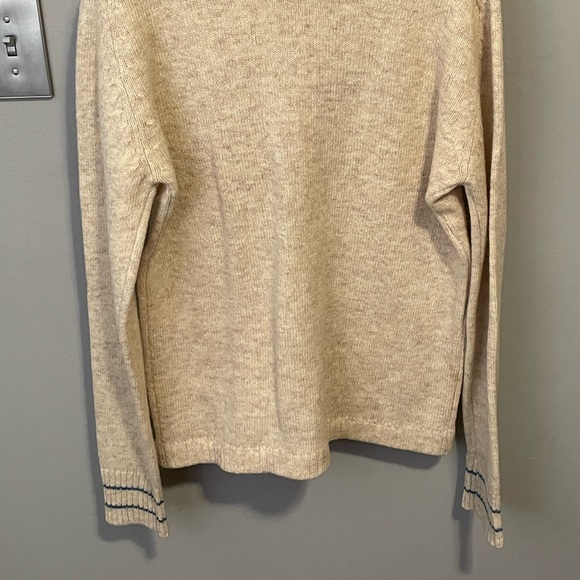 Vintage True 1950’s Wool Mens Zip Up Cardigan - Picture 6 of 7